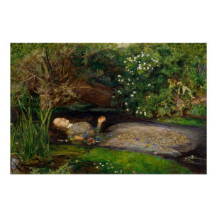 Millais Ophelia CC0497 Perfect Poster