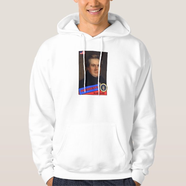 Millard Fillmore Baseball Card Hoodie (Vorderseite)