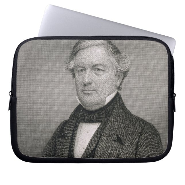 Millard Fillmore, graviert von Thomas B. Welch Laptopschutzhülle (Vorderseite)