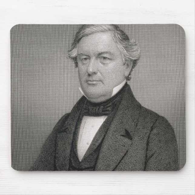 Millard Fillmore, graviert von Thomas B. Welch Mousepad (Vorne)