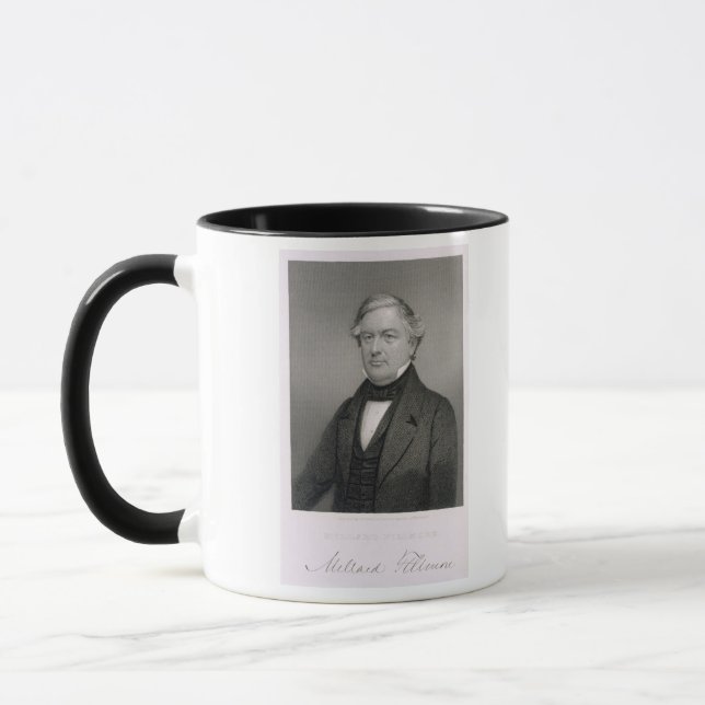 Millard Fillmore, graviert von Thomas B. Welch Tasse (Links)