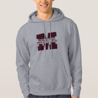 Millbury Woolies MHS Hoodie-Sweatshirt Hoodie