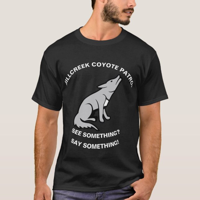 Millcreek Coyote Patrol T-Shirt (Vorderseite)
