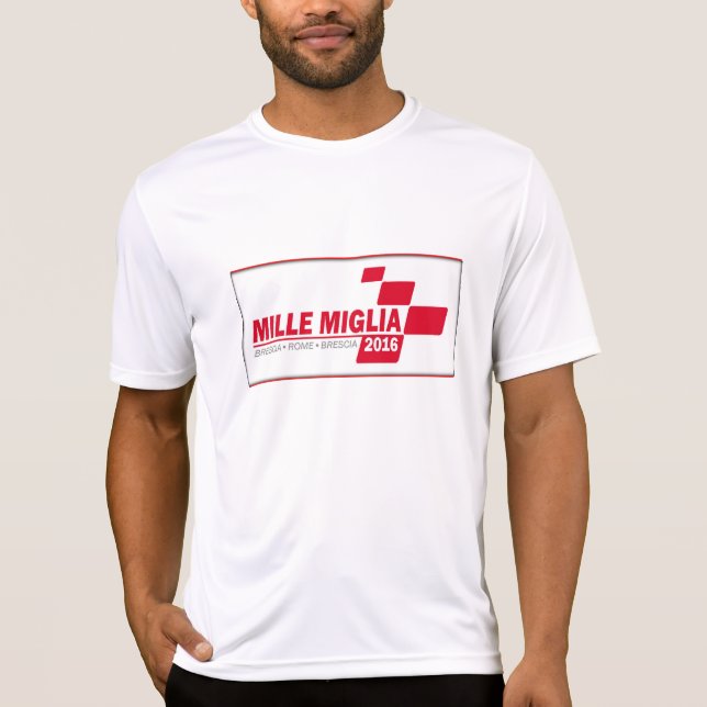 Mille Miglia - Racing Design T-Shirt (Vorderseite)