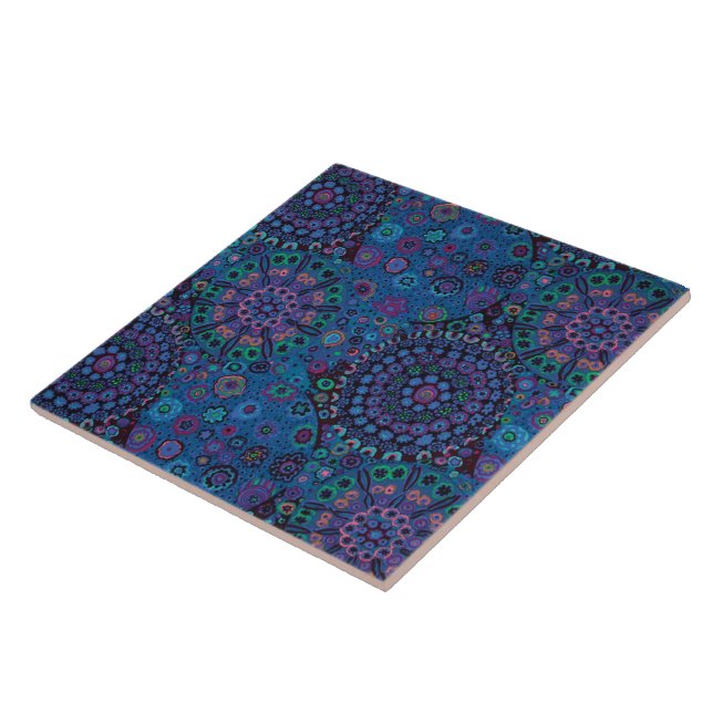 Millefiori Fliese (Seite)