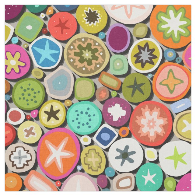 Millefiori Stoff (Muster)