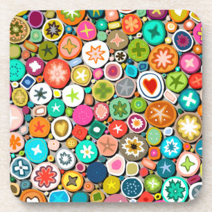 millefiori untersetzer