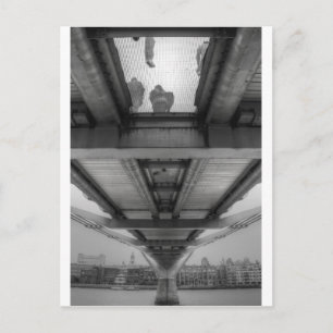 Millenium Bridge Postkarte