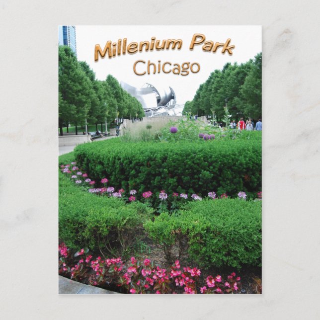 Millenium Park Bandshell Postkarte (Vorderseite)