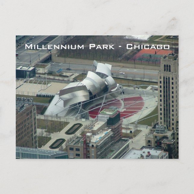Millenium Park Postkarte (Vorderseite)