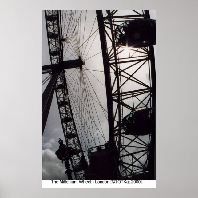 Millenium Wheel - London Poster (Vorne)