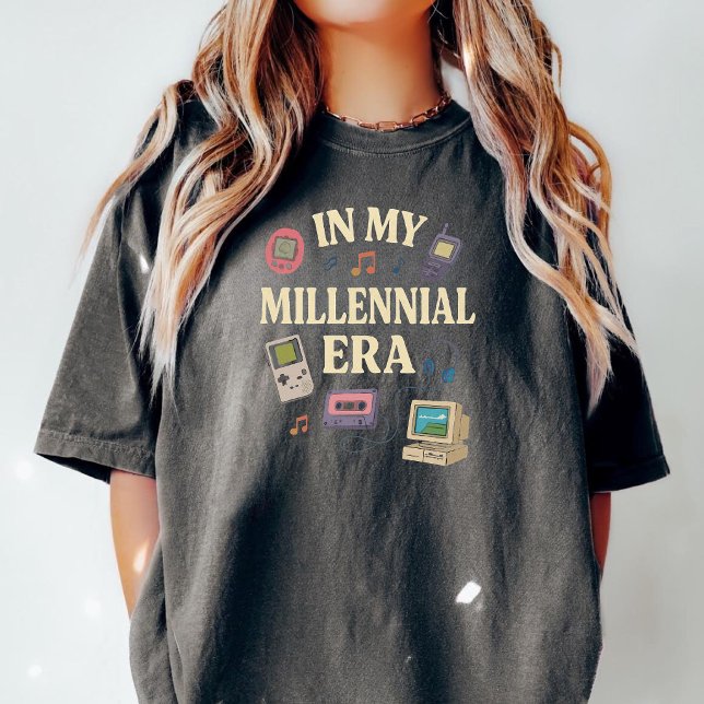 Millennial Funny Throwback Shirt 90s Party Tshirt  (Von Creator hochgeladen)