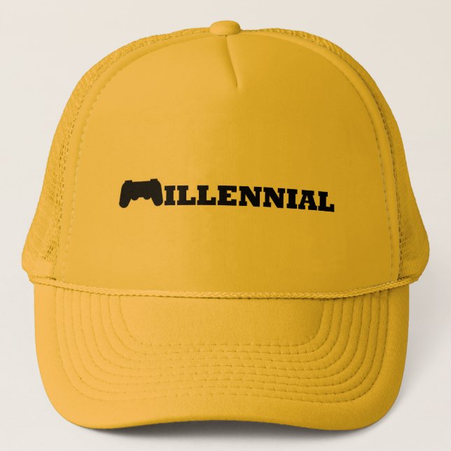 MILLENNIAL Hat Truckerkappe (Vorderseite)