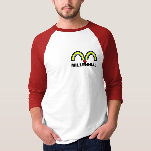 MILLENNIALER T - SHIRT (Vorderseite)