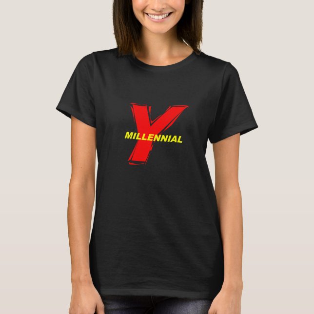 MILLENNIELLER T - SHIRT (Vorderseite)