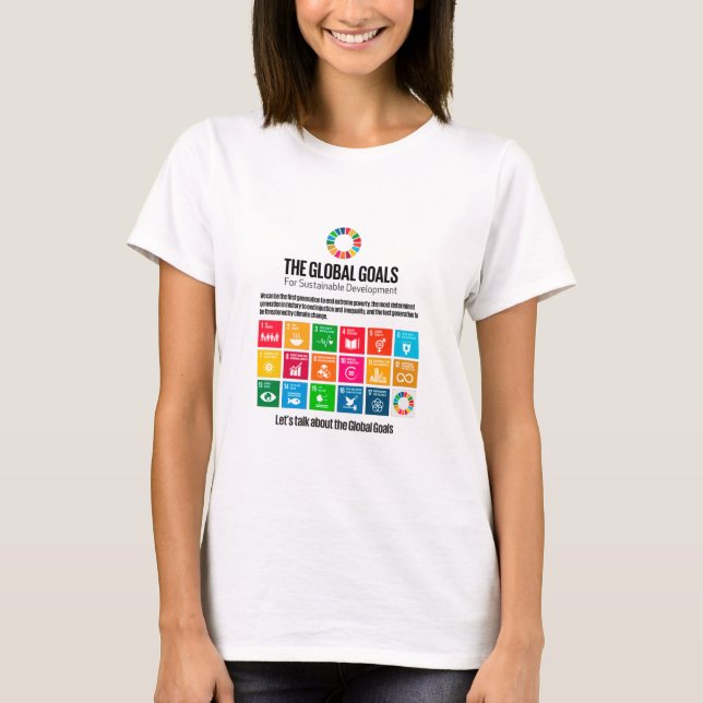 Millenniums-Agenda 2030 T-Shirt (Vorderseite)
