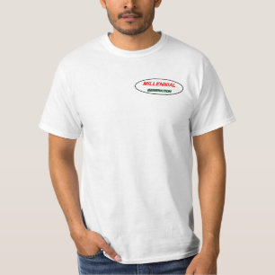 Millenniums-T - Shirt-Logo. Generation Y T-Shirt