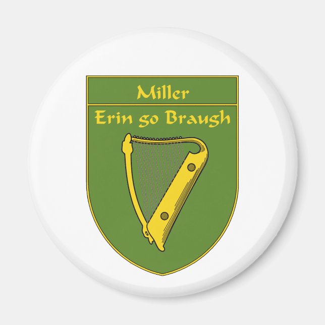 Miller 1798 Flaggenschild Magnet (Vorne)