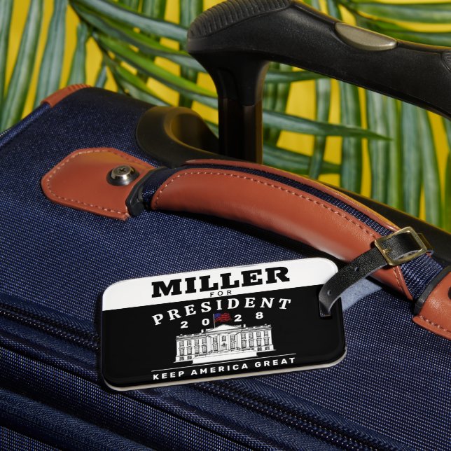 MILLER 2028 GEPÄCKANHÄNGER (Vorderseite Insitu 3)
