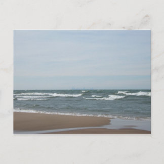 Miller Beach in Gary, Indiana Postkarte