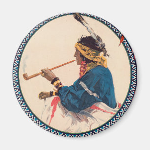 Miller Bros. Ranch, Wild West Circus Poster Magnet