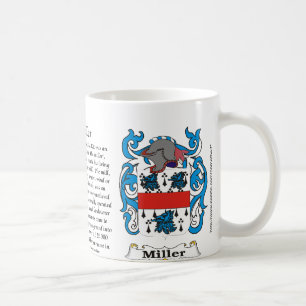 Miller-Familien-Wappen Tasse