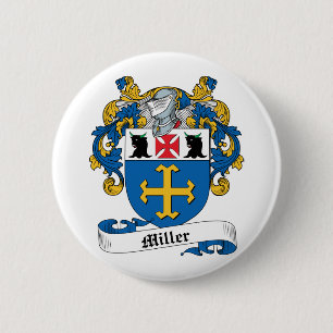 Miller-Familienwappen Button