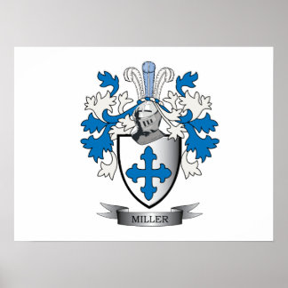 Miller-Familienwappen-Wappen Poster