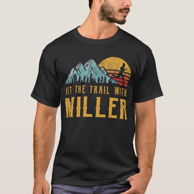 MILLER Family Running - Mit MILLER auf dem Weg T-Shirt (Vorderseite)