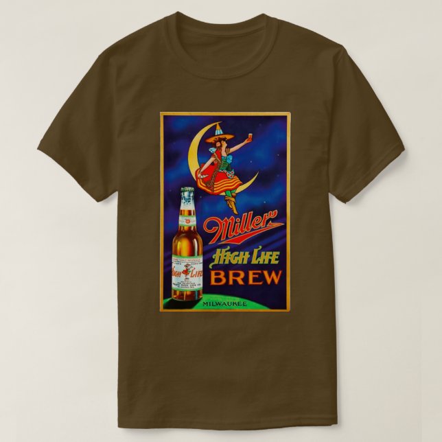 Miller High Life Brew T T-Shirt (Design vorne)