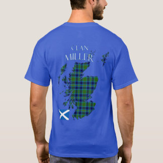 Miller Scottish Clan Tartan Scotland T-Shirt