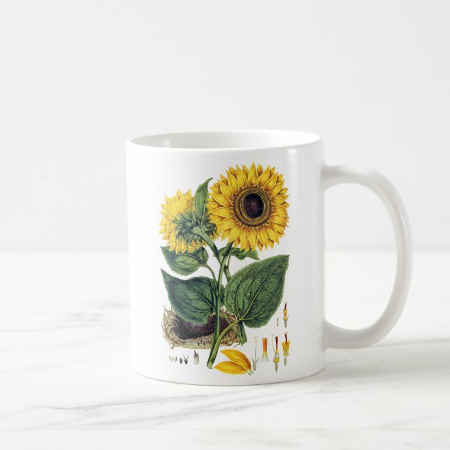 Miller: Sonnenblume Tasse (Rechts)