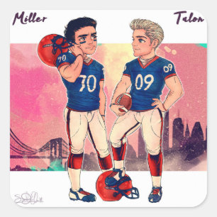 Miller und Talon Sticker