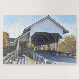 Miller's Run Covered Bridge, Lyndon, Vermont Puzzle