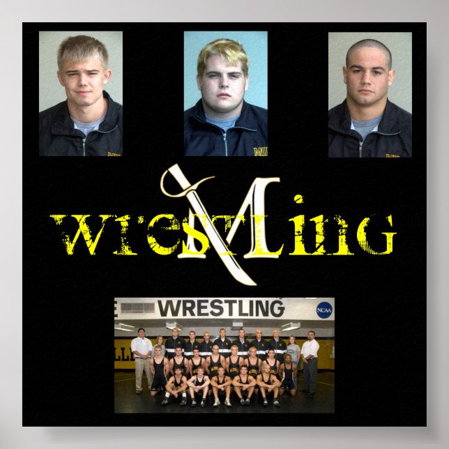 Millersville Wrestling Poster (Vorne)