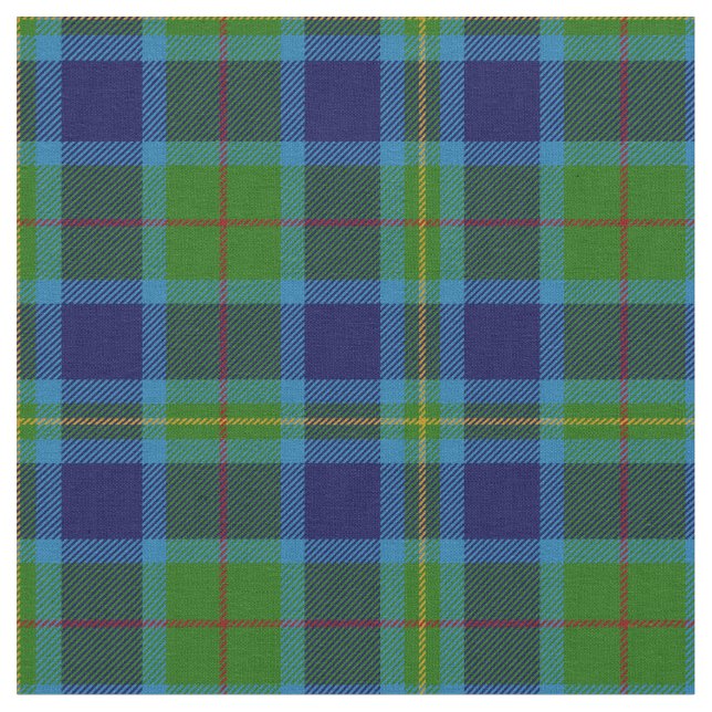 Millertartan-Druck Stoff (Nahaufnahme)