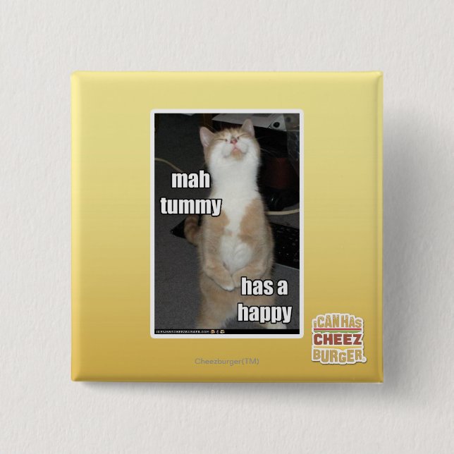 Milliamperestunden-Bauch hat ein glückliches Button (Vorderseite)