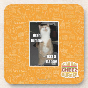 Milliamperestunden-Bauch hat ein glückliches Untersetzer