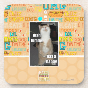 Milliamperestunden-Bauch hat ein glückliches Untersetzer