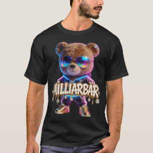 MILLIARBÄR Streetwear Design   Hypebeast Teddy T-Shirt