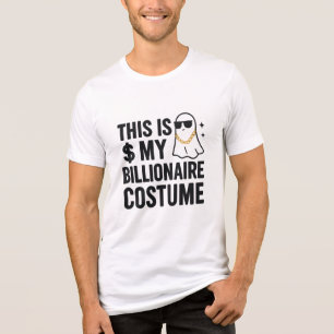 Milliardär-Geist Lustiges Halloween-Kostüm Tri-Blend Shirt