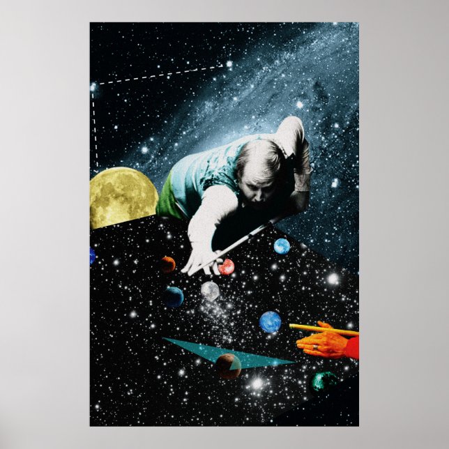Milliarden Billard Poster (Vorne)