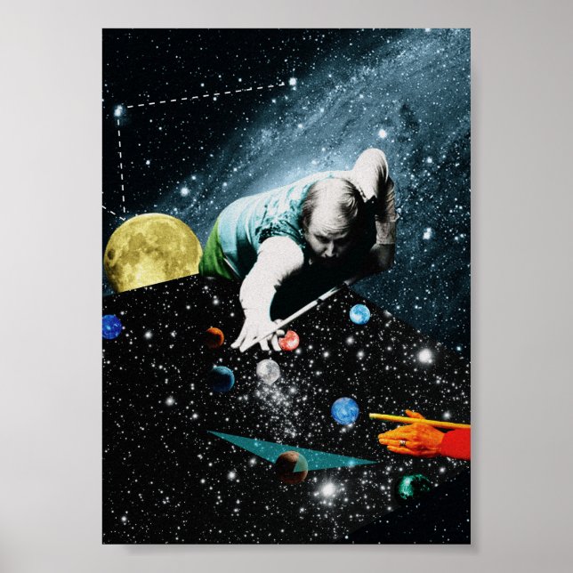 Milliarden Billard Poster (Vorne)