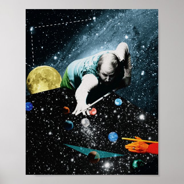 Milliarden Billard Poster (Vorne)