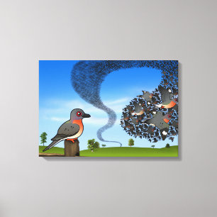 Milliarden Leinwanddruck