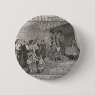 Millie Christine/die zwei ging Dame voran Button