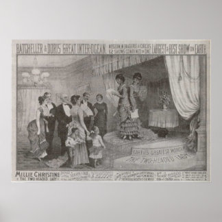 Millie Christine / Die zweiköpfige Lady Poster