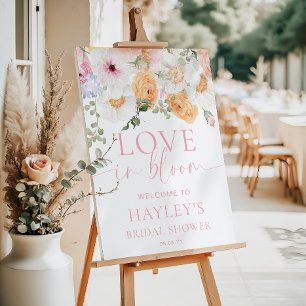 Millie Floral Love In Bloom Brautparty-Willkommen Poster