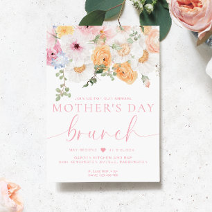 Millie Floral Mother's Day Brunch Einladung