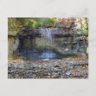 Millikin Falls, QT Metro Park, Columbus, Ohio Postkarte